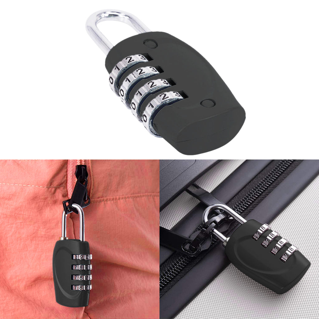 MeeFar Digit Combination Padlock Outdoor Luggage Locks Travel