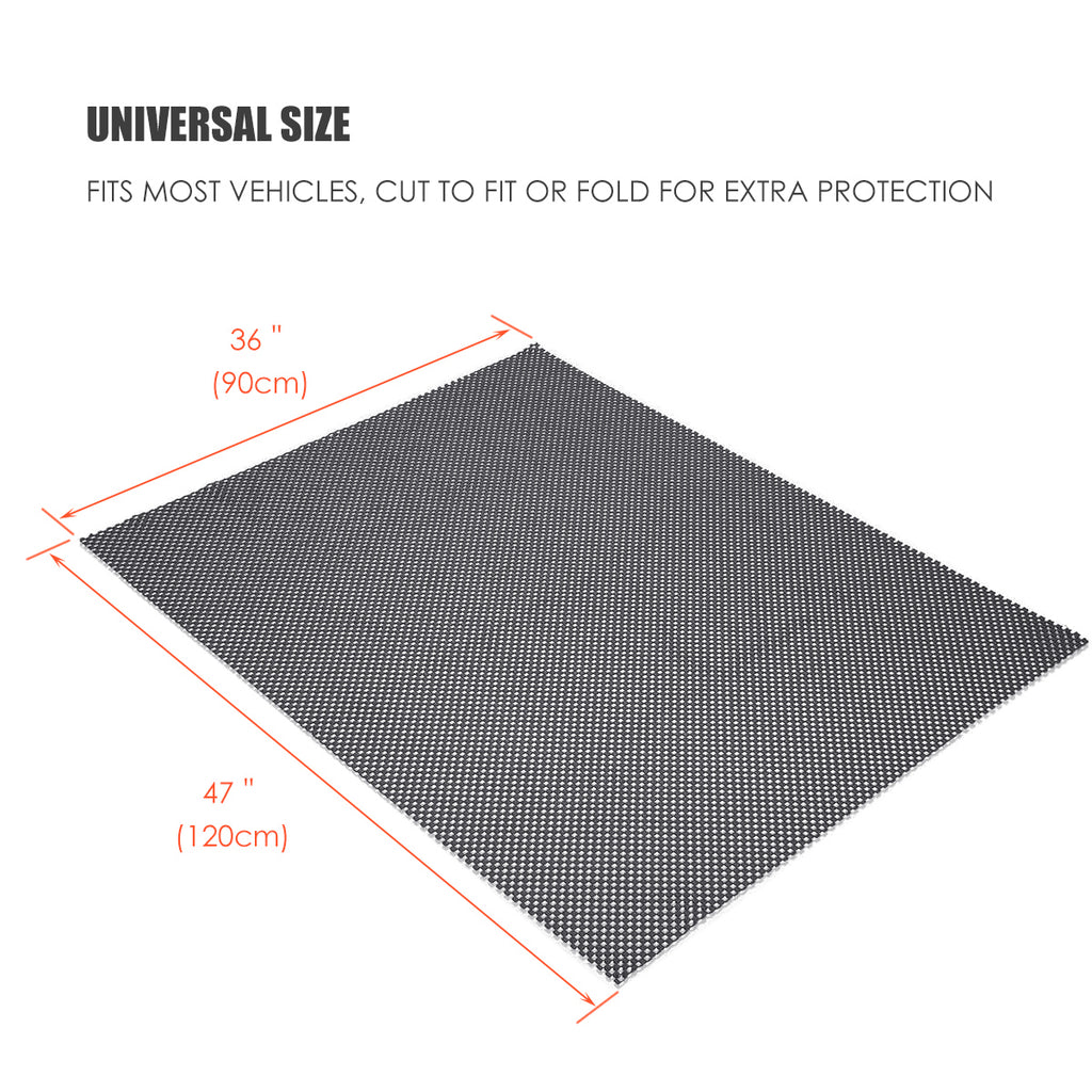 MeeFar Car Roof Protective Pad Anti-Slip Mat for Cargo Carrier Luggage  Extra Padding Universal Roof Rack Pad for Rooftop Cargo Bag