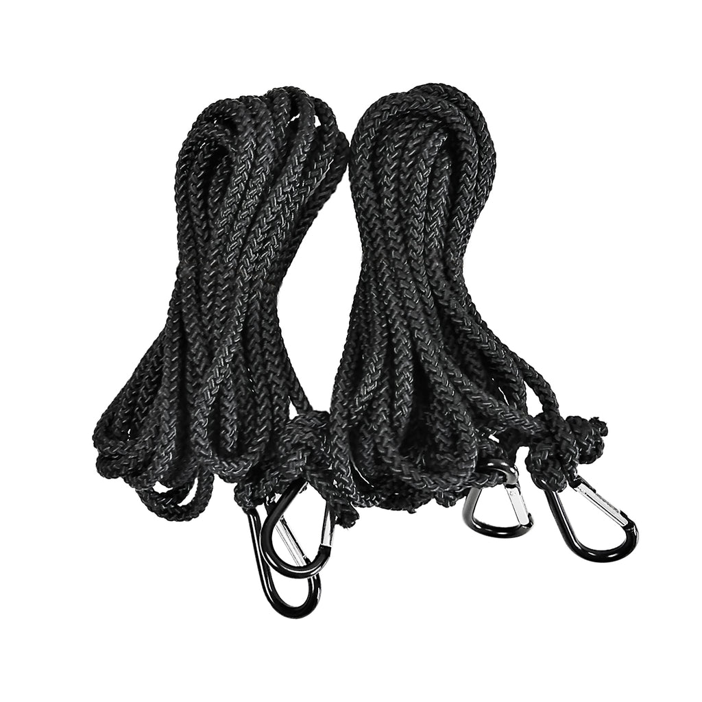 MeeFar Roof Cargo Carrier Tie Down Ropes 1/4 inch x15 feet Braided Nyl